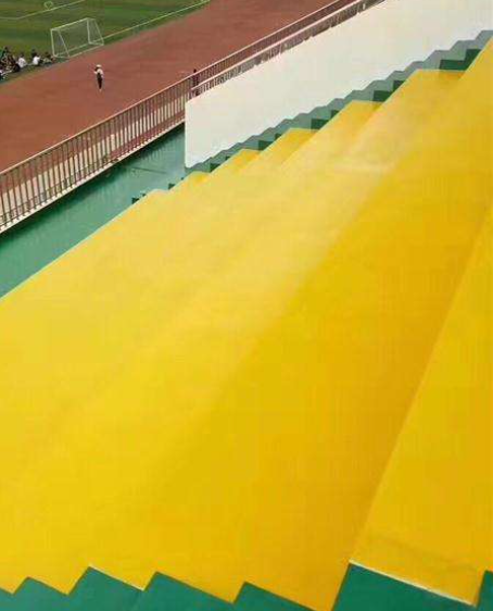 港北球场台阶翻新修补改造